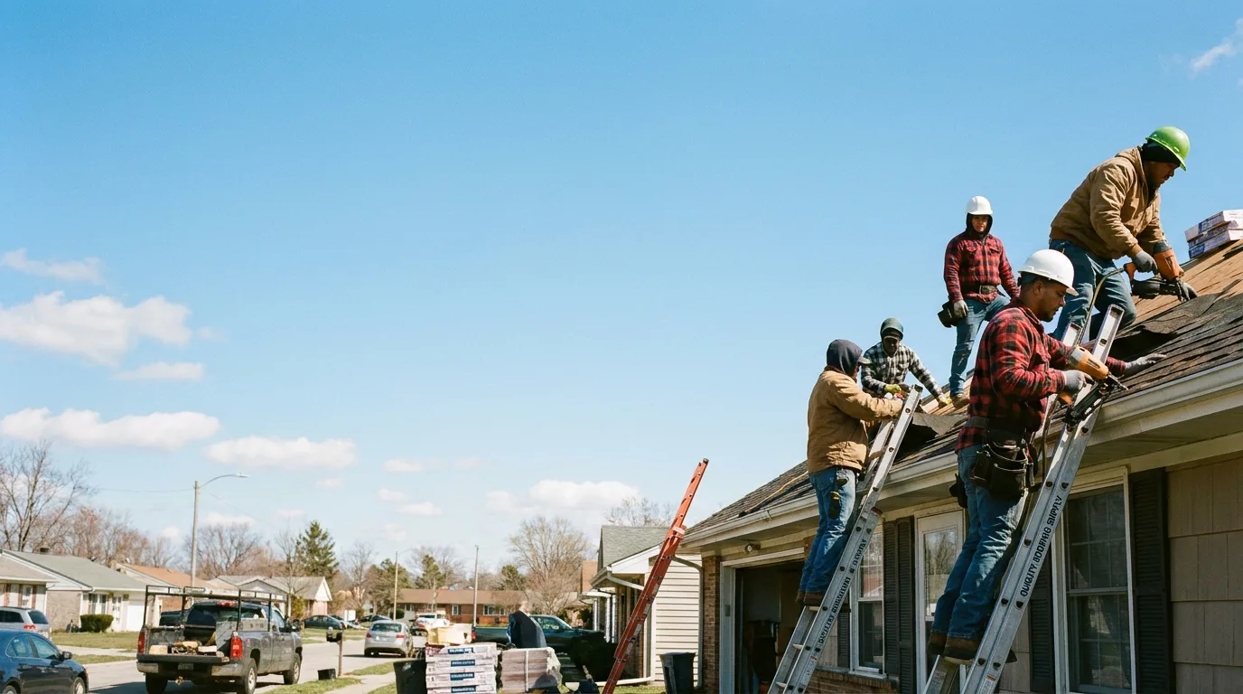 Roofing in Wells, MI near me